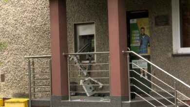 Ktoś wysadził bankomat w Godowie
