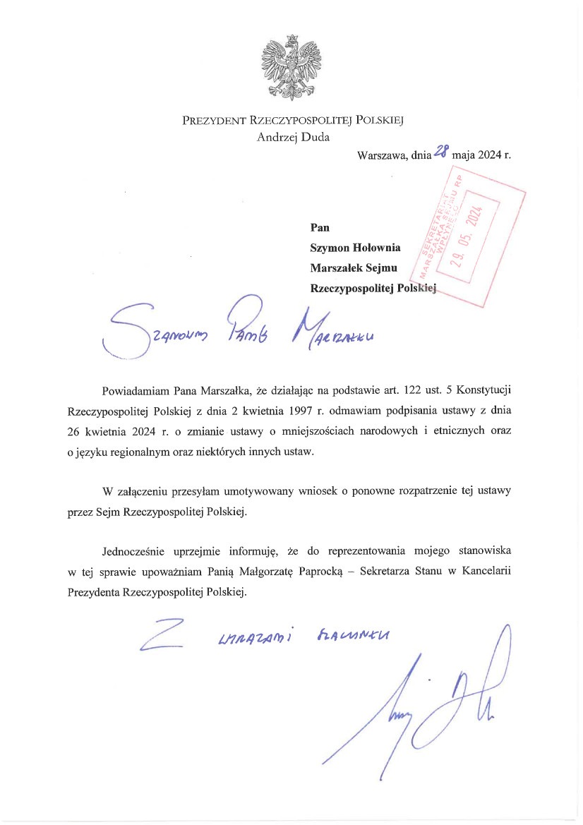 Veto Prezydenta