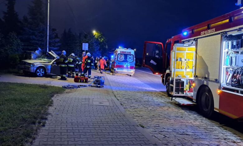 Koszmarny wypadek w Kłobucku. Jedna osoba nie żyje. Fot. Klobucka.pl
