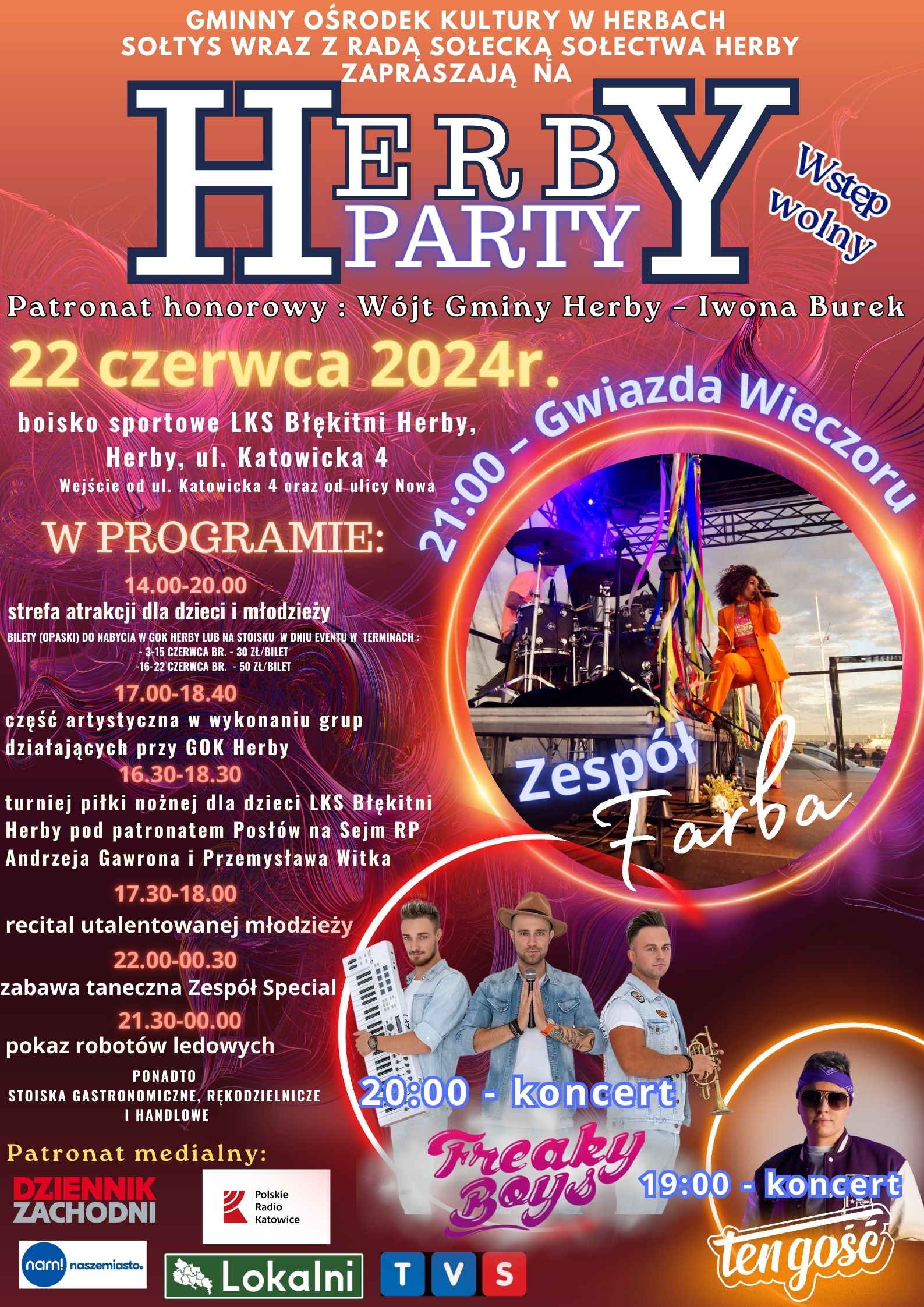 Herby Party 2024 - bawimy się już 22 czerwca!