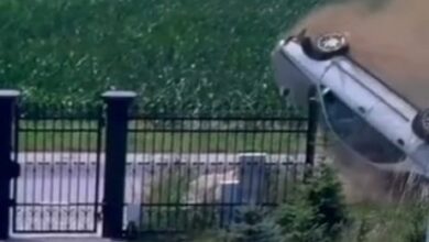 Kłótnia i wypadek. Chciał zabić partnerkę?/fot.Policja Wielkopolska