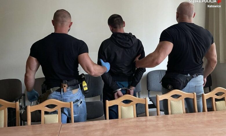 Napad na ekspedientkę na targowisku w Katowicach/fot.Śląska Policja