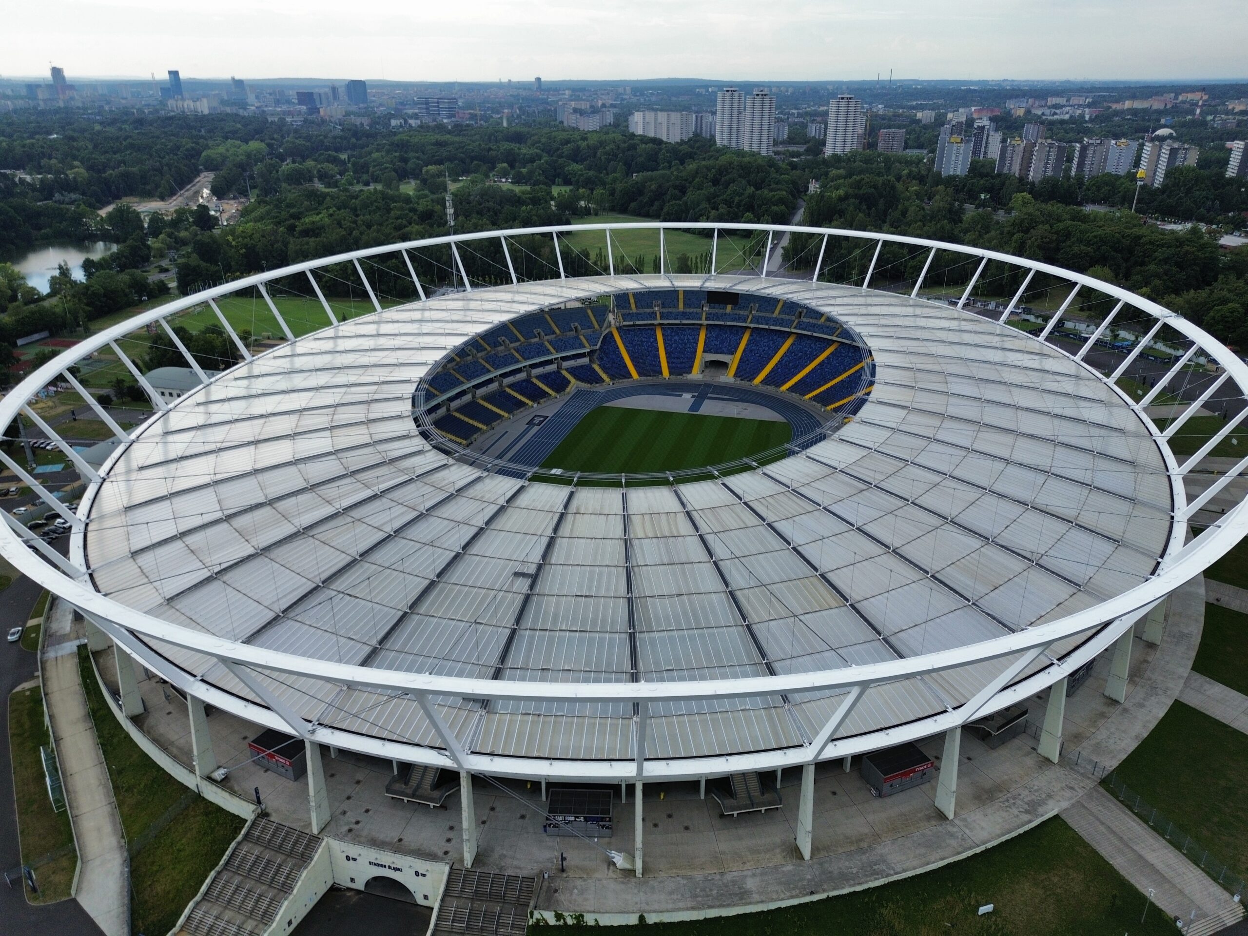Stadion Śląski z drona