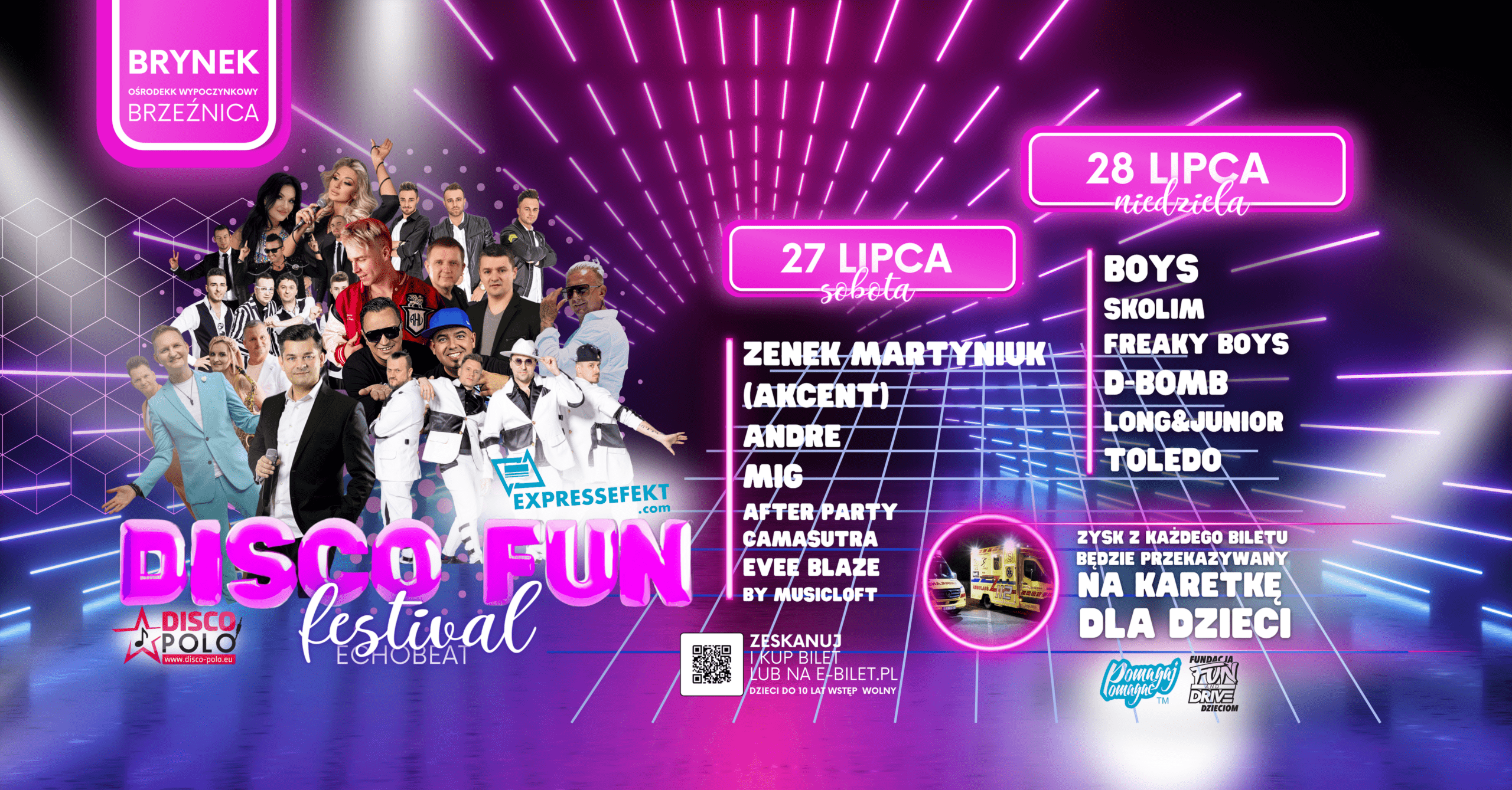 Disco Fun Festiwal w Brynku