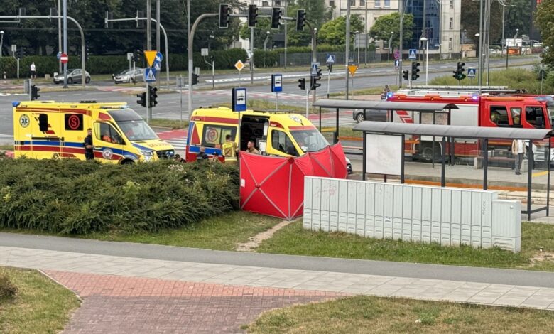Śmierć na przystanku w Częstochowie/fot.klobucka.pl