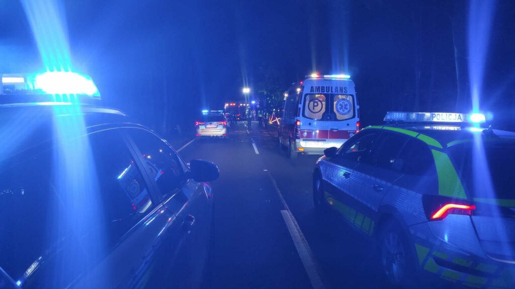 Śmiertelny wypadek w Mikołowie. Nie żyje 11-letnie dziecko. Fot. KPP w Mikołowie