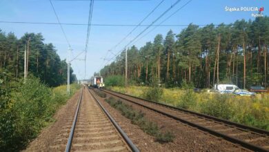 Śląskie: Śmierć na torach. Nie żyje 47-letnia kobieta/fot.KMP Rybnik