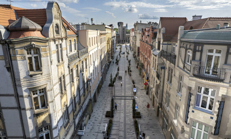 Najlepsza Przestrzeń Publiczna Województwa Śląskiego 2024. Można głosować/fot. ul. Dworcowa w Bytomiu/UM Bytom