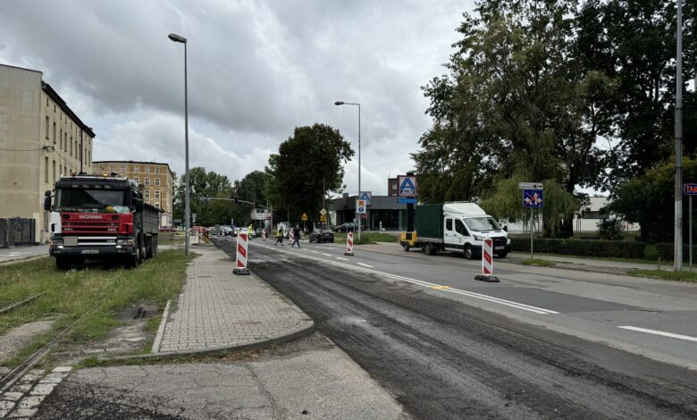 Remont ul. Chorzowskiej w Gliwicach. Przeniesiono przystanki/fot.UM Gliwice