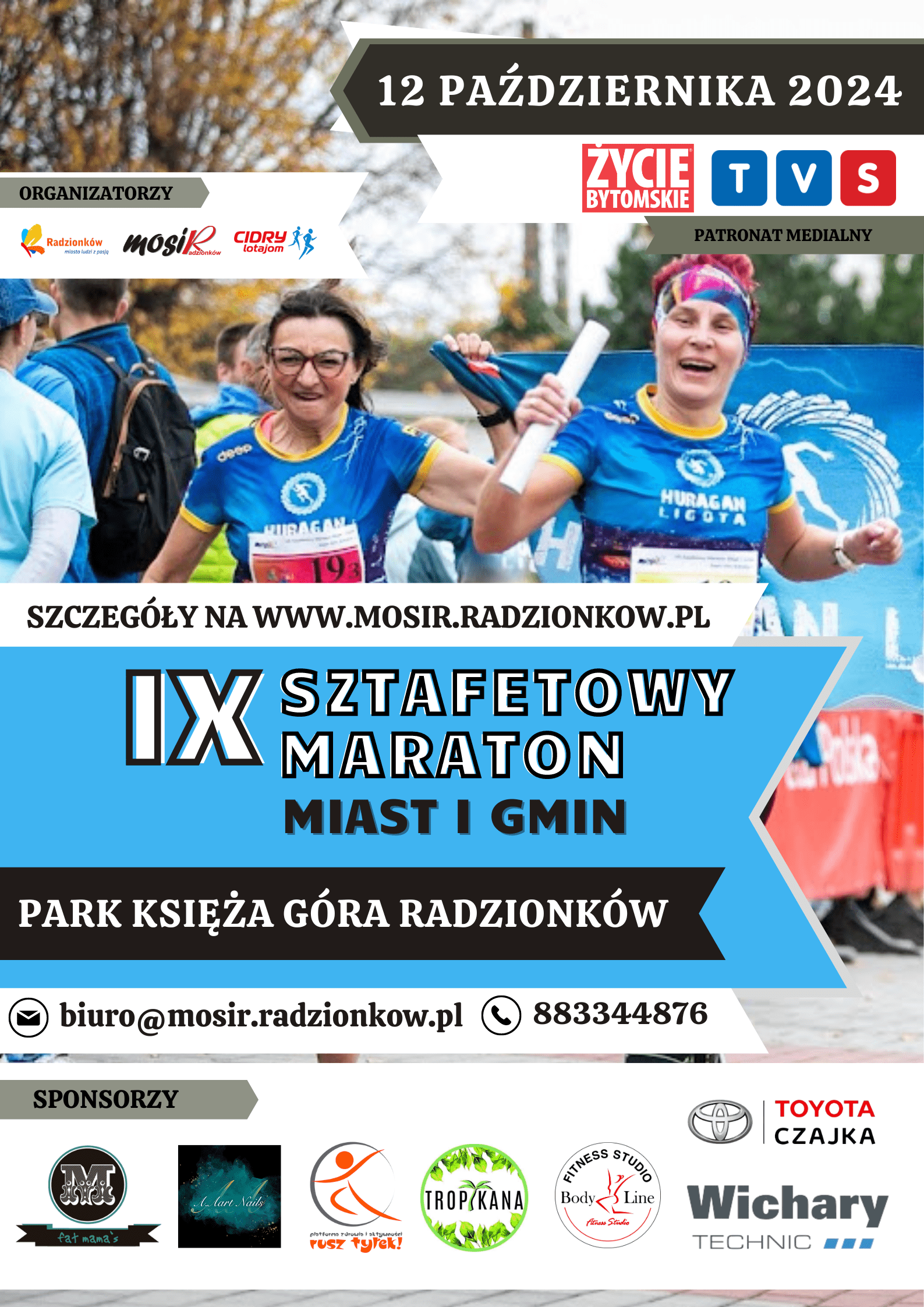 Sztafetowy Maraton Miast i Gmin w Radzionkowie