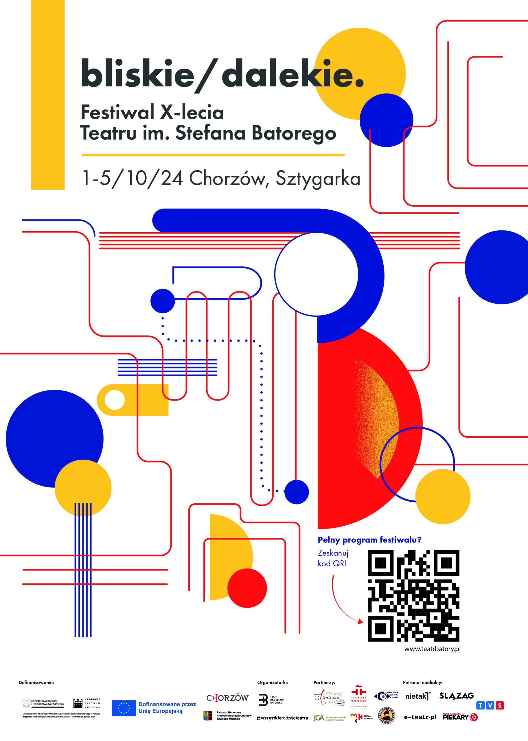 BLISKIE/DALEKIE. Festiwal X-lecia Teatru im. Stefana Batorego