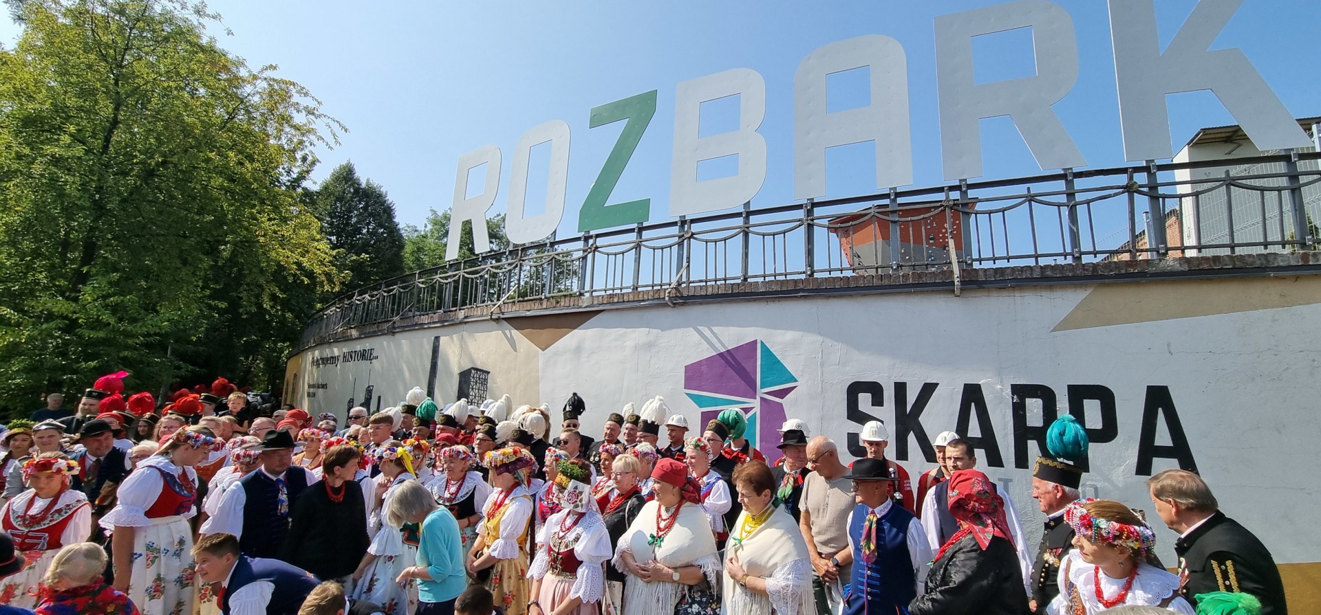 Śląskie stroje na Rozbarku