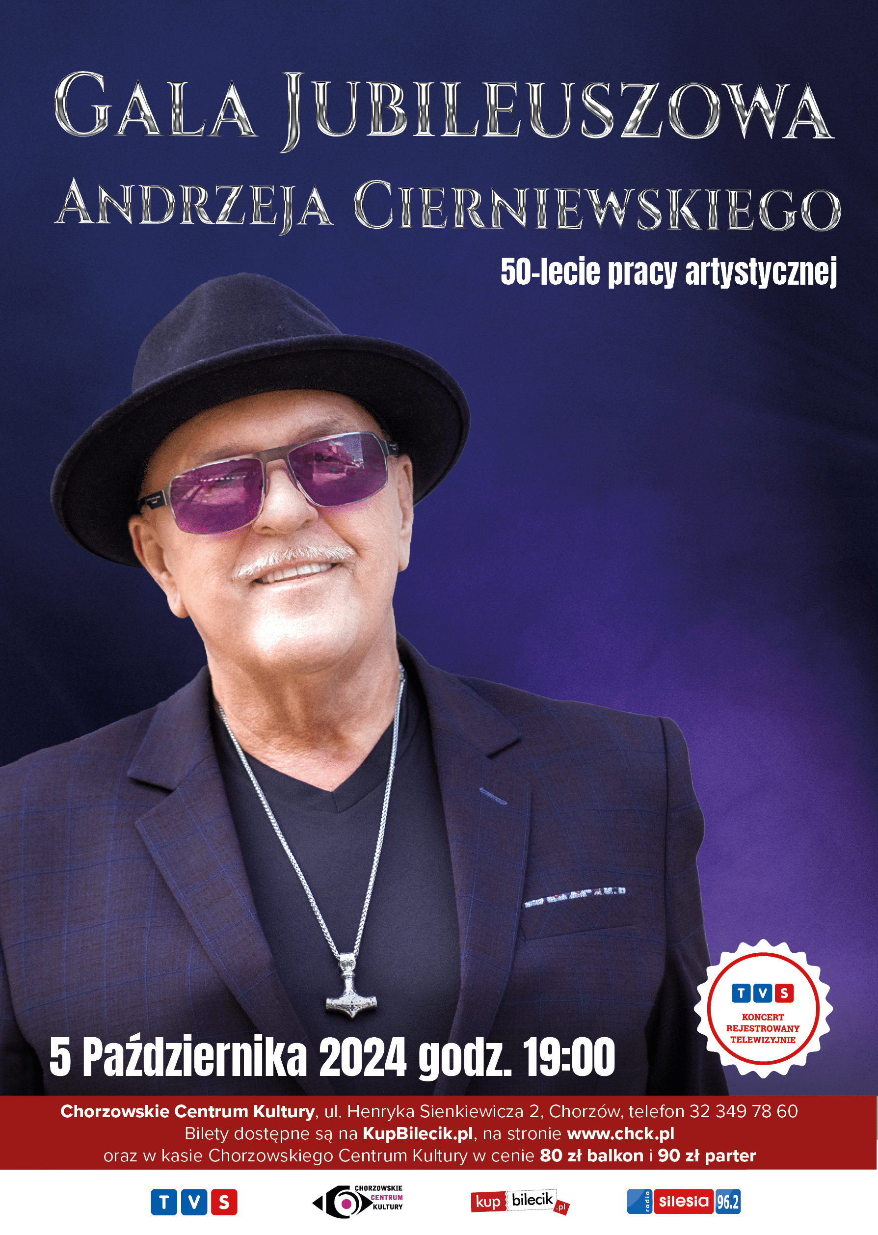 50-lecie pracy artystycznej - Gala Jubileuszowa Andrzeja Cierniewskiego