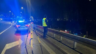 wypadek na DK81 w Katowicach