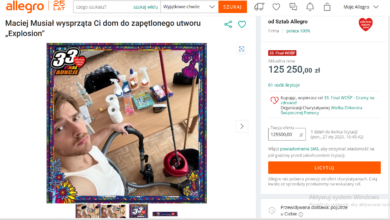 Maciej Musiał Licytacja WOŚP
