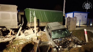 wypadek miedźna