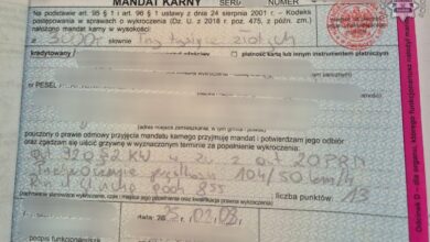 Mandat za prędkość na 3 tys złotych. Kierowca z Raciborza zapłaci za drogową recydywę (fot. Policja Śląska)