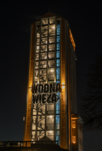 Godzina dla ziemi wieża wodna w pszycznie