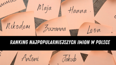 Ranking najpopularniejszych imion w Polsce