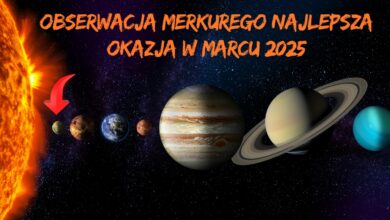 Obserwacja Merkurego – najlepsza okazja w marcu 2025