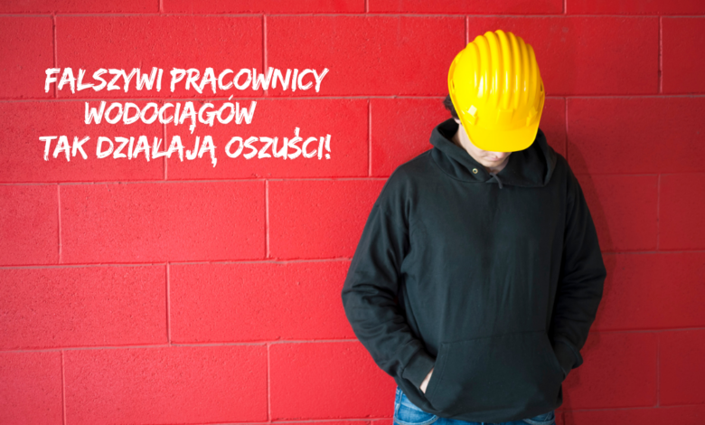 oszuści podszywający się pod pracowników wodociągów
