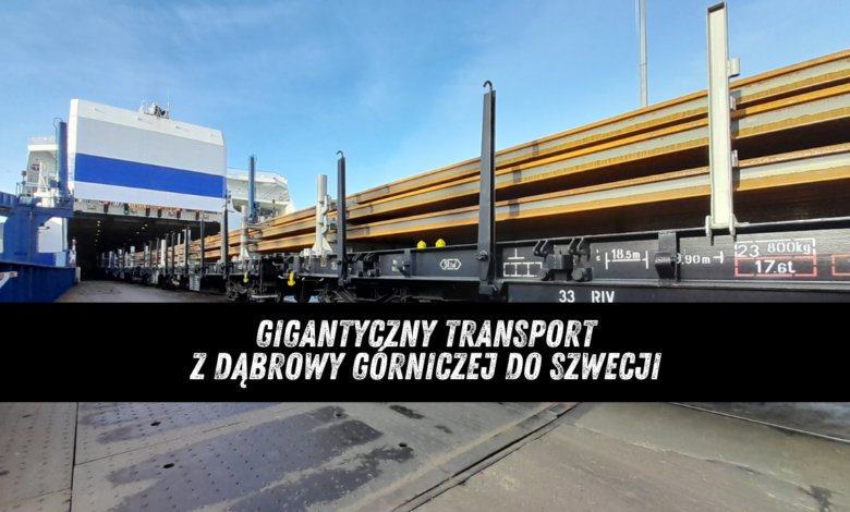 transport szyn do Szwecji