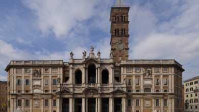 Basilica_di_Santa_Maria_Maggiore fronton kościoła
