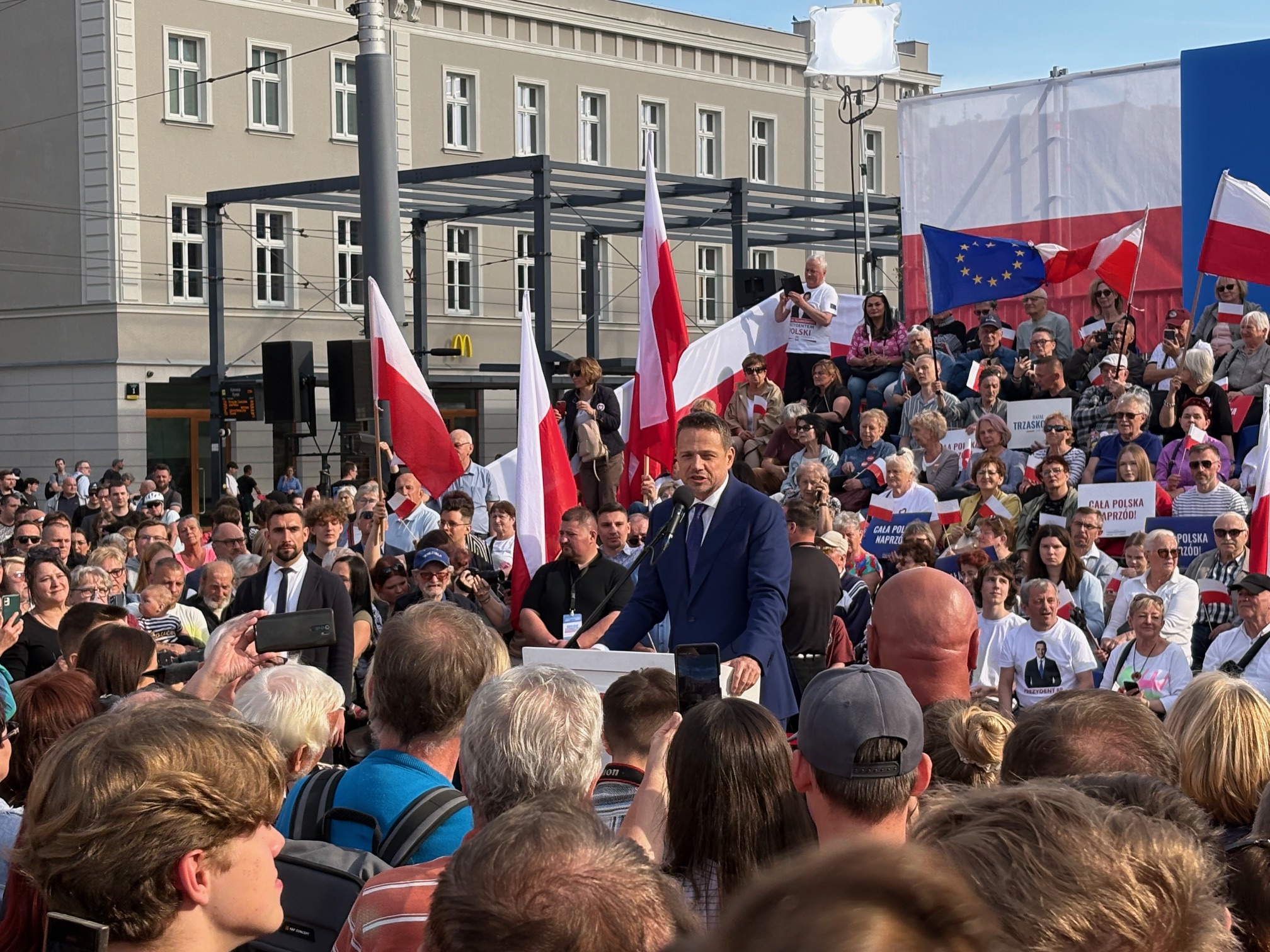 Trzaskowski w Katowicach