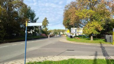 tymczasowa organizacja ruchu Wodzisław Śląski skrzyżowanie dwóch ulic