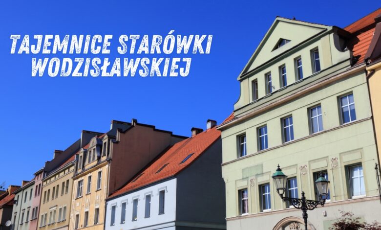 spacer po starówce Wodzisław Śląski, kamienice na rynku