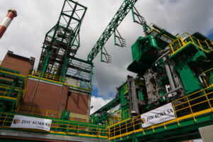 Koksownia Przyjaźń uruchamia najnowocześniejszą baterię koksowniczą w Europie, widok instalacji