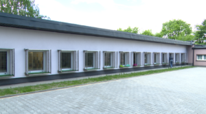 pawilon dla kotów Katowice - budynek