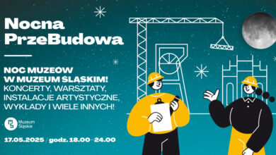 Noc Muzeów w Muzeum Śląskim grafika