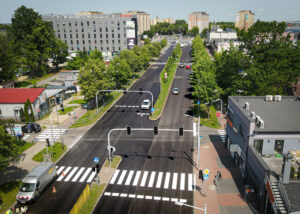 Częstochowa remont ul. Wały Dwernickiego