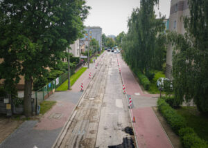 Częstochowa remont ul. Wały Dwernickiego