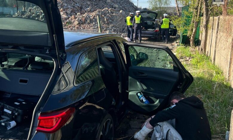 pościg A1 Gliwice