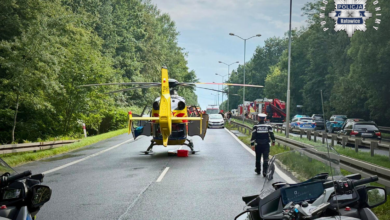 wypadek śmigłowiec policja