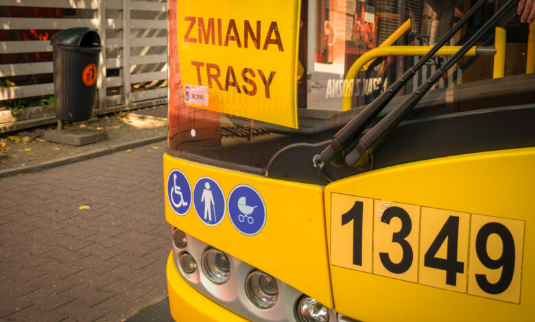 zmiana trasy ZTM autobus