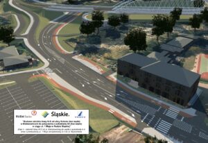 Trasa N-S w Rudzie Śląskiej wizualizacja 2025