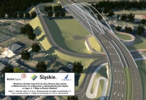 Trasa N-S w Rudzie Śląskiej wizualizacja 2025