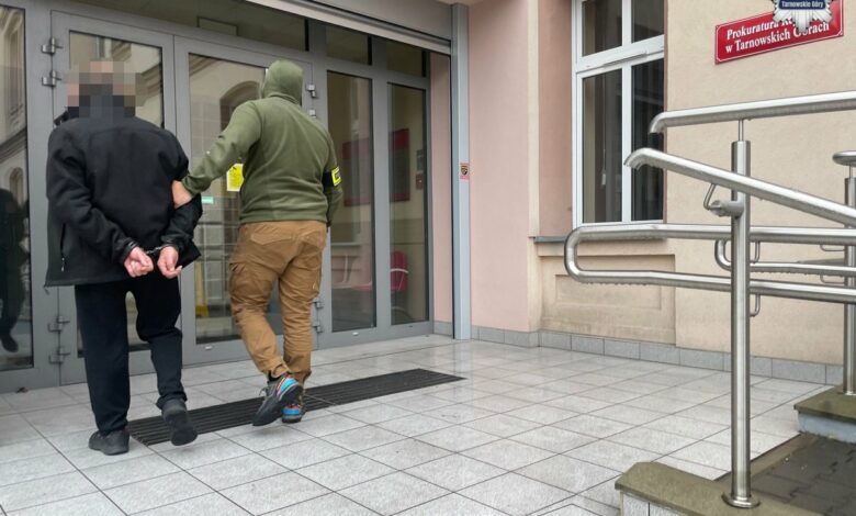 policja aresztowany