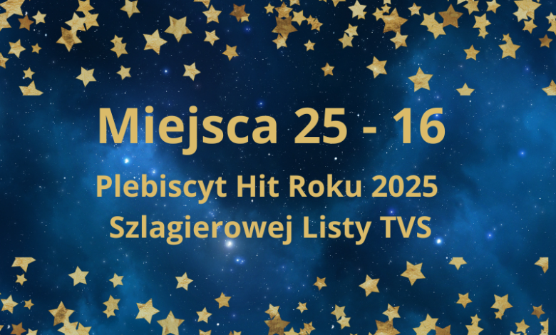 pozycje od 25 do 16